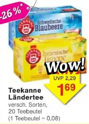 Teekanne Ländertee