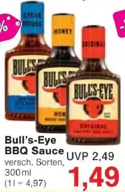 Jawoll Bull's-Eye BBQ Sauce Angebot