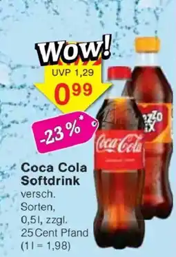 Jawoll Coca Cola Softdrink Angebot