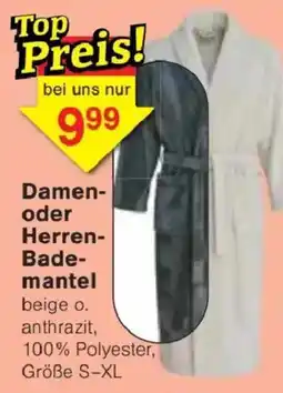 Jawoll Damen- oder Herren-Bademantel Angebot
