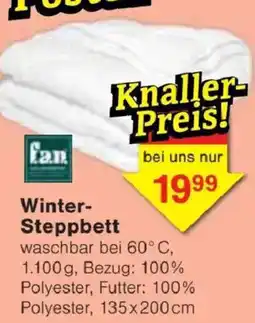 Jawoll fan Winter-Steppbett Angebot