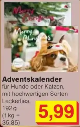 Jawoll Adventskalender für Hunde oder Katzen Angebot