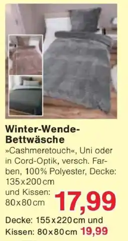 Jawoll Winter-Wende-Bettwäsche Angebot