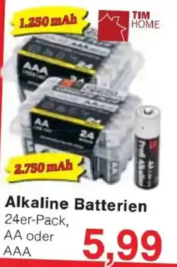 Jawoll TIM HOME Alkaline Batterien Angebot