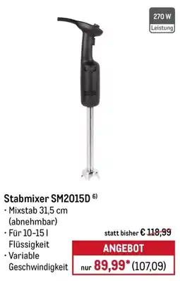 METRO Stabmixer SM2015D Angebot