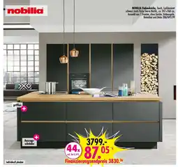 Möbel Boss NOBILIA Einbauküche Angebot
