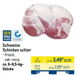 METRO Schweine Schinken schier Angebot