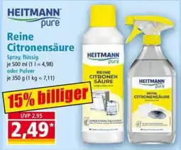 Norma Heitmann pure Reine Citronensäure Angebot