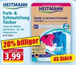 Norma HEITMANN Farb- & Schmutzfang Tücher Angebot