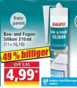 Norma BAUFIX Bau- und Fugen-Silikon Angebot