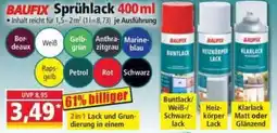 Norma BAUFIX Sprühlack Angebot
