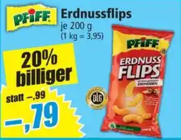 Norma Pfiff Erdnussflips Angebot