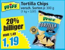 Norma Priff Tortilla Chips Angebot