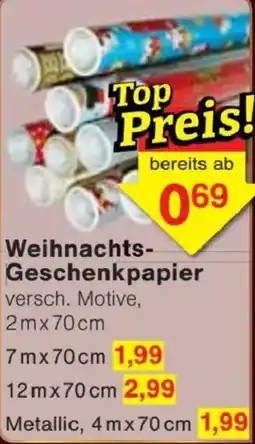 Jawoll Weihnachts-Geschenkpapier Angebot