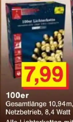 Jawoll 100er Lichterkette Angebot