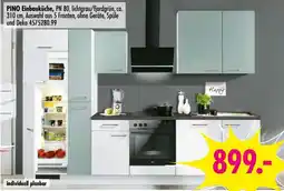 Möbel Boss PINO Einbauküche Angebot