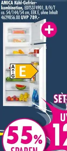 Möbel Boss AMICA Kühl-Gefrier-kombination Angebot
