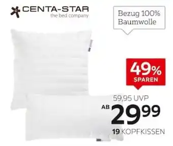 Centa-star kopfkissen