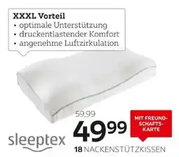 XXXLutz Sleeptex nackenstützkissen Angebot