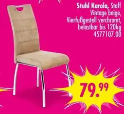 Möbel Boss Stuhl Karola, Stoff Angebot