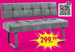 Möbel Boss 3D Sitzbank Angebot
