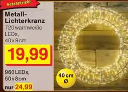 Jawoll Metall-Lichterkranz Angebot