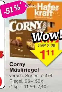 Jawoll Corny Müsliriegel Angebot