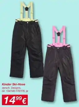 KiK Kinder Ski-Hose Angebot