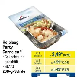 METRO Heiploeg Party Garnelen Angebot
