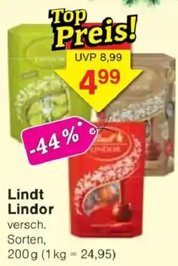 Jawoll Lindt Lindor Angebot