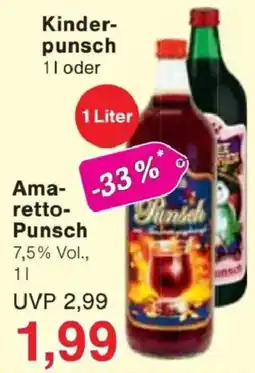 Jawoll Amarretto-Punsch Angebot