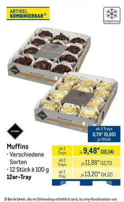 METRO RIOBA Muffins Angebot