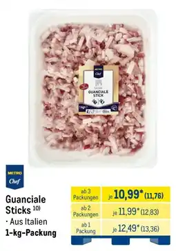METRO METRO Chef Guanciale Sticks Angebot