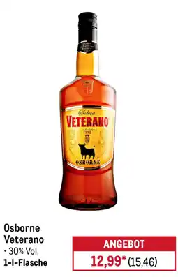 METRO Osborne Veterano Angebot