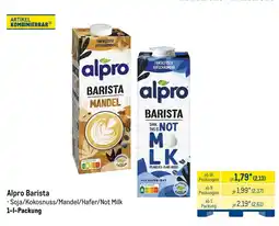 METRO Alpro Barista Angebot