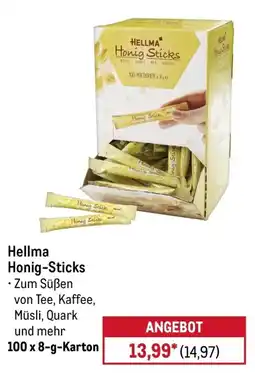 METRO Hellma Honig-Sticks Angebot