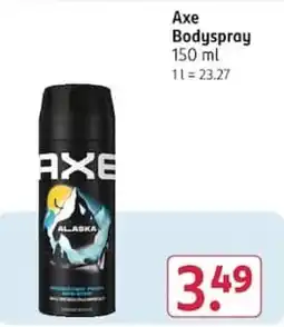 Rossmann Axe Bodyspray Angebot