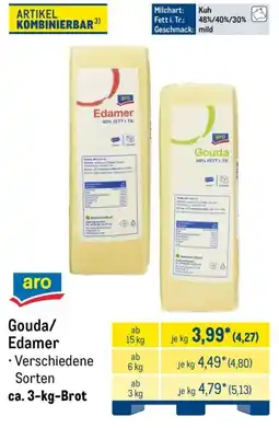 METRO Gouda/Edamer Angebot