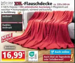 Norma bella casa XXL-Flauschdecke Angebot