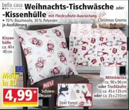Norma bella casa Weihnachts-Tischwäsche -Kissenhülle Angebot