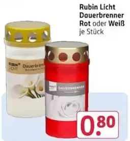 Rossmann Rubin Licht Dauerbrenner Angebot