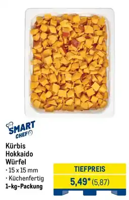 METRO SMART CHEF Kürbis Hokkaido Würfel Angebot