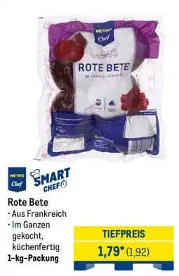 METRO Rote Bete Angebot
