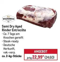METRO True WILDERNESS Semi Dry Aged Rinder Entrecôte Angebot
