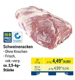 METRO Schweinenacken Angebot