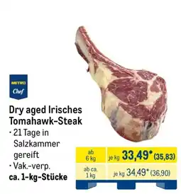 METRO METRO Chef Dry aged Irisches Tomahawk-Steak Angebot