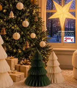 KiK LED Weihnachtsstern Angebot