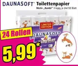 Norma DAUNASOFT Toilettenpapier Angebot