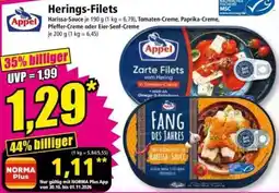 Norma Appel Herings-Filets Angebot