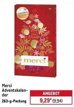 METRO Merci Adventskalender Angebot